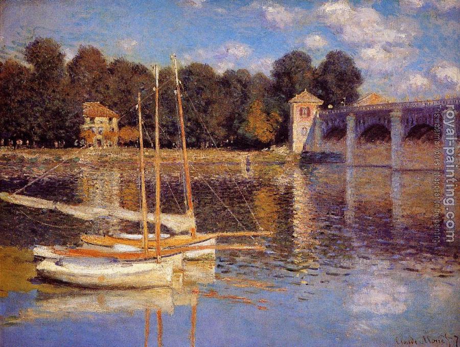 Claude Oscar Monet : The Bridge at Argenteuil